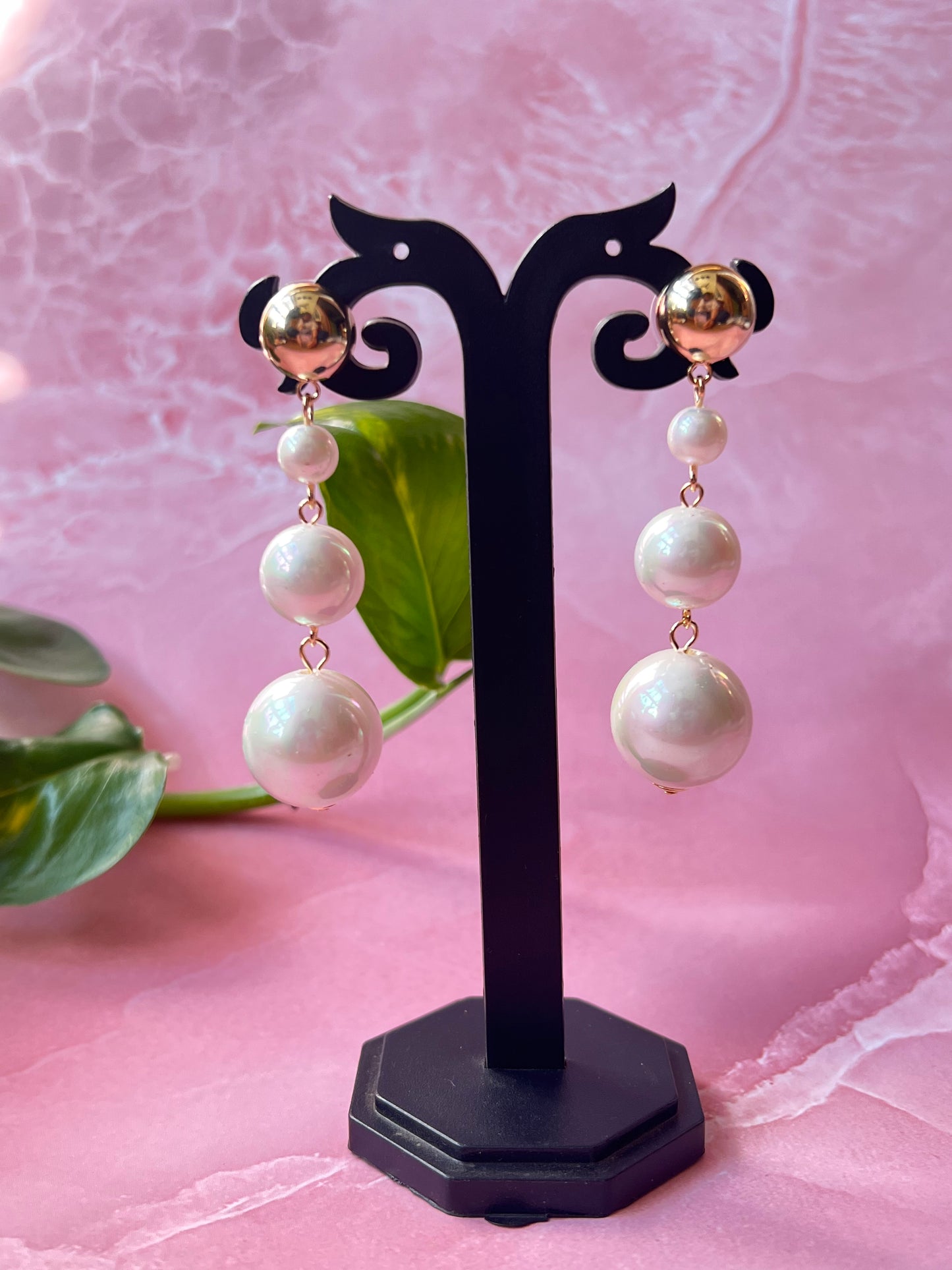 Masai Pearl Earrings