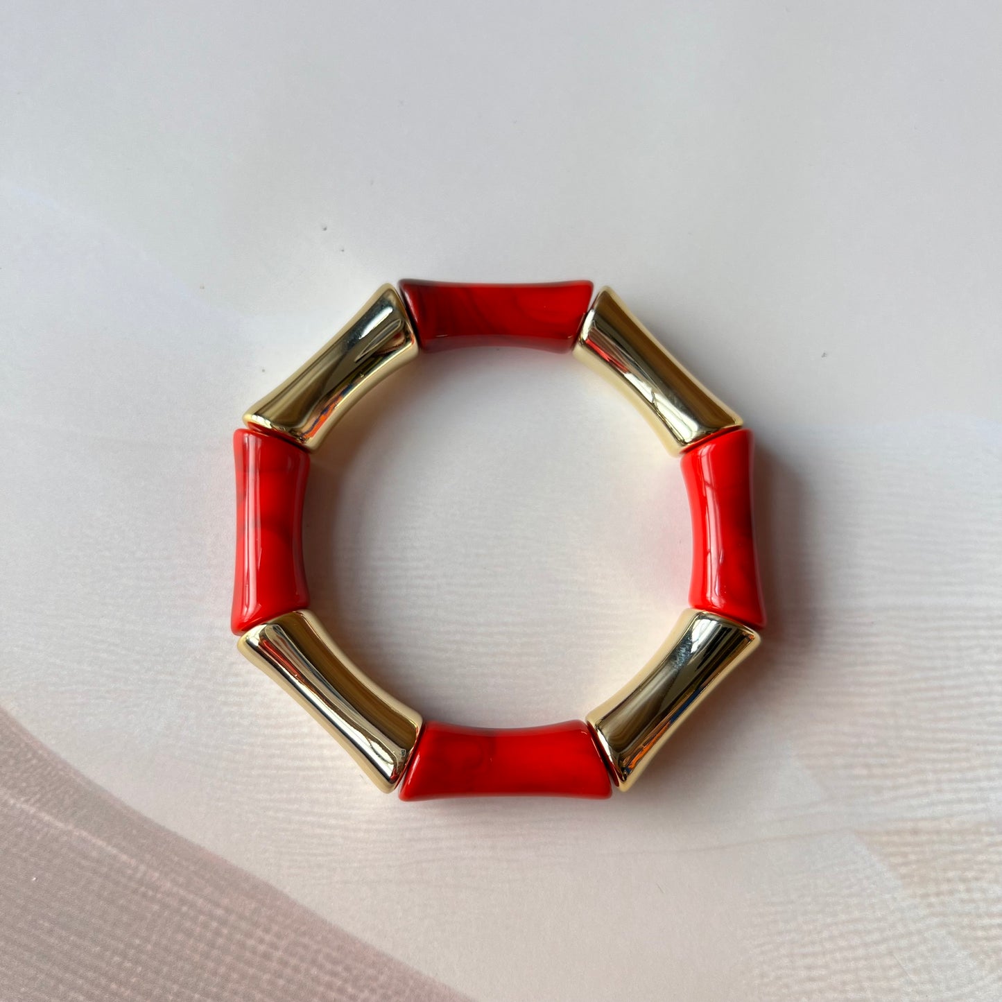 Bamboo Acrylic Bracelet