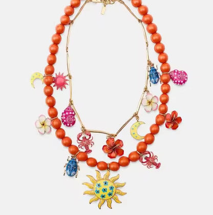 Sun & Beach Necklace set