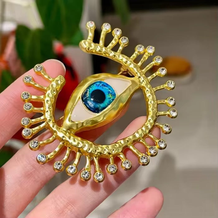 Demma Eye Brooch
