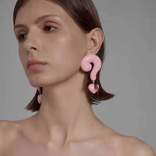 Question Mark Earrings
