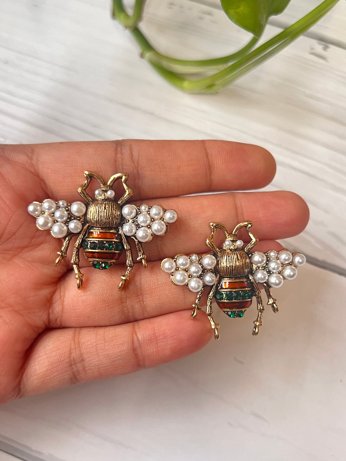 Posh Queen Bee Studs