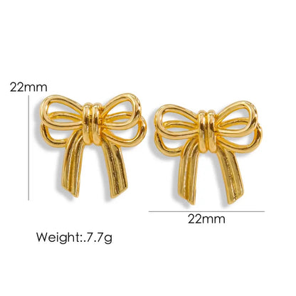 Double Bow Stud