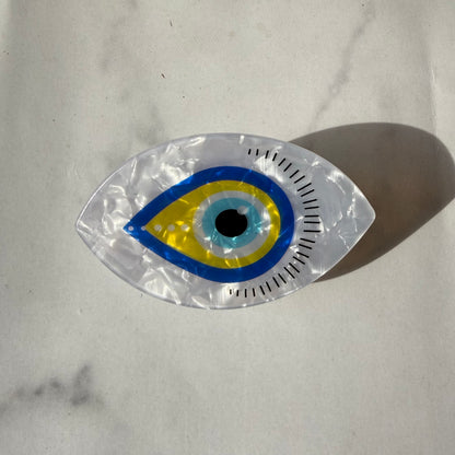Evil Eye Claw Clip