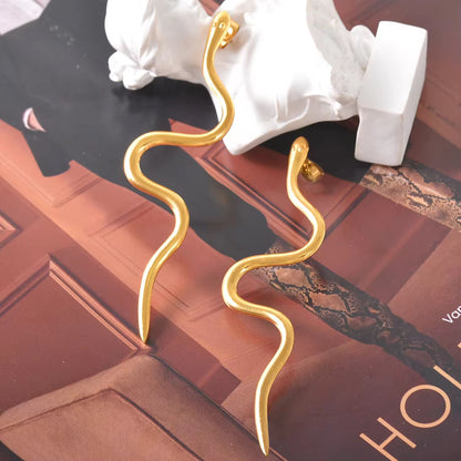 Hazy Serpent Earrings