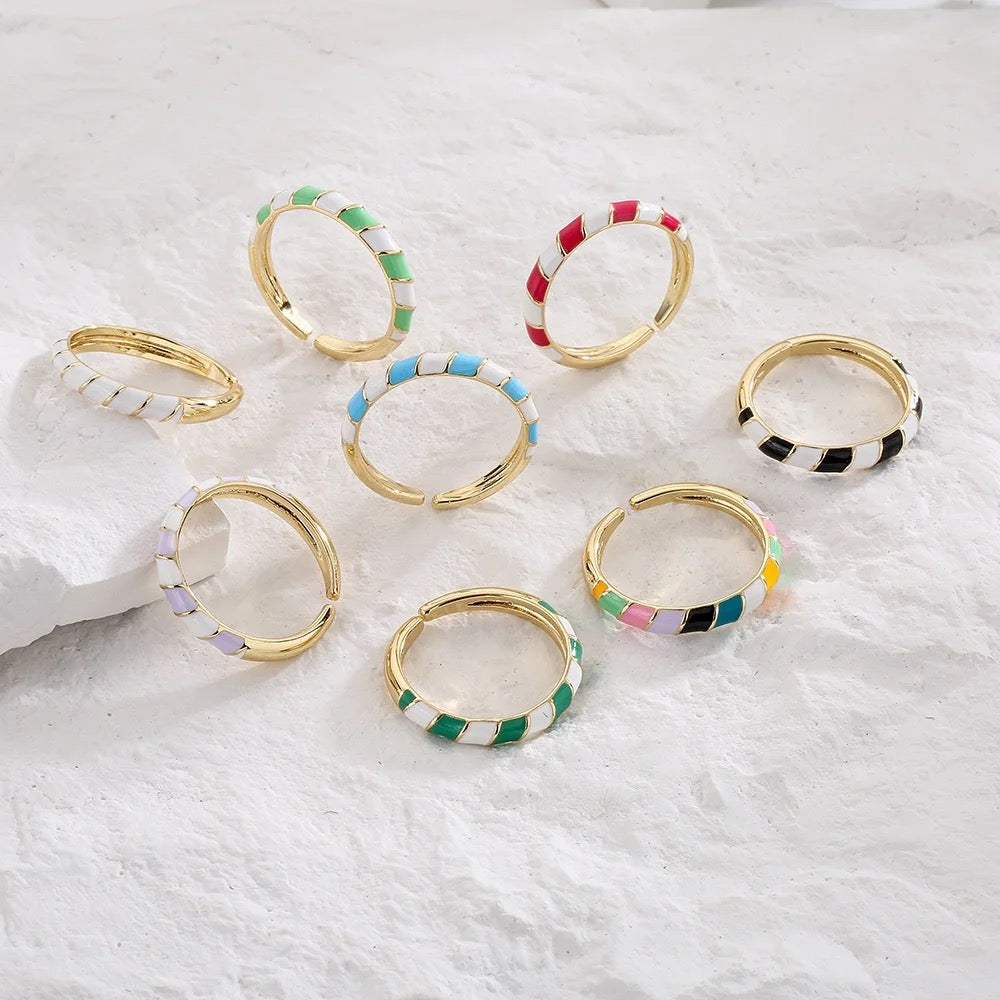 Enamel Dainty Bands