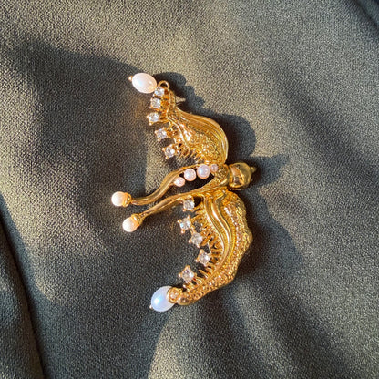 Bird Paradise Brooch
