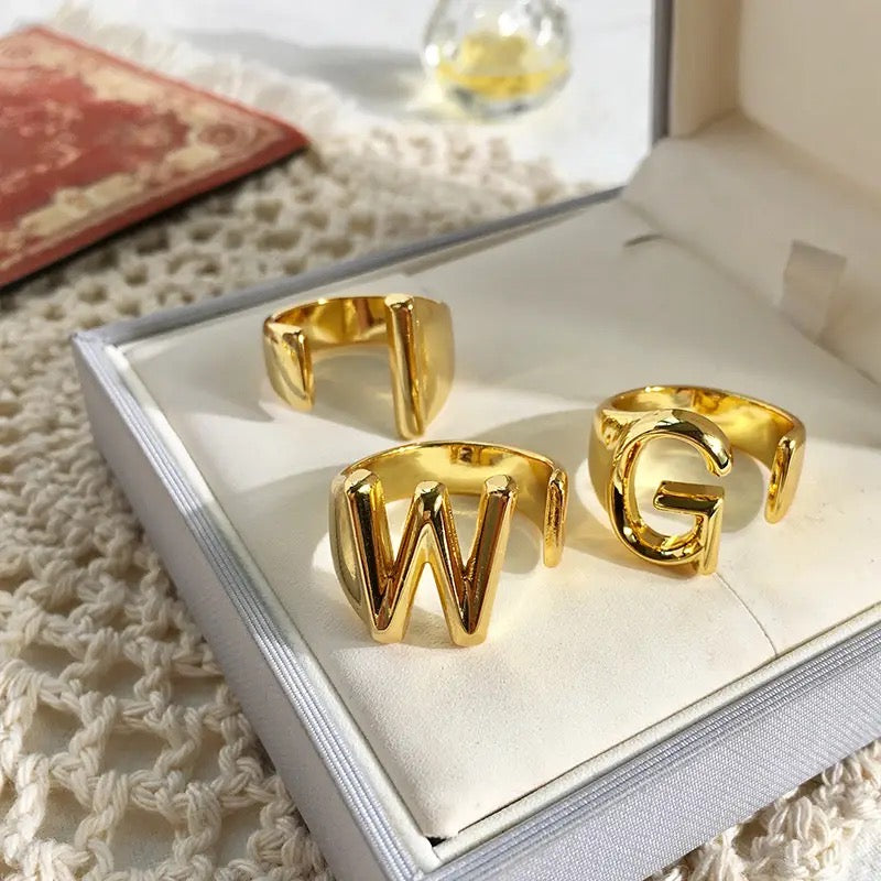 Alphabet Rings