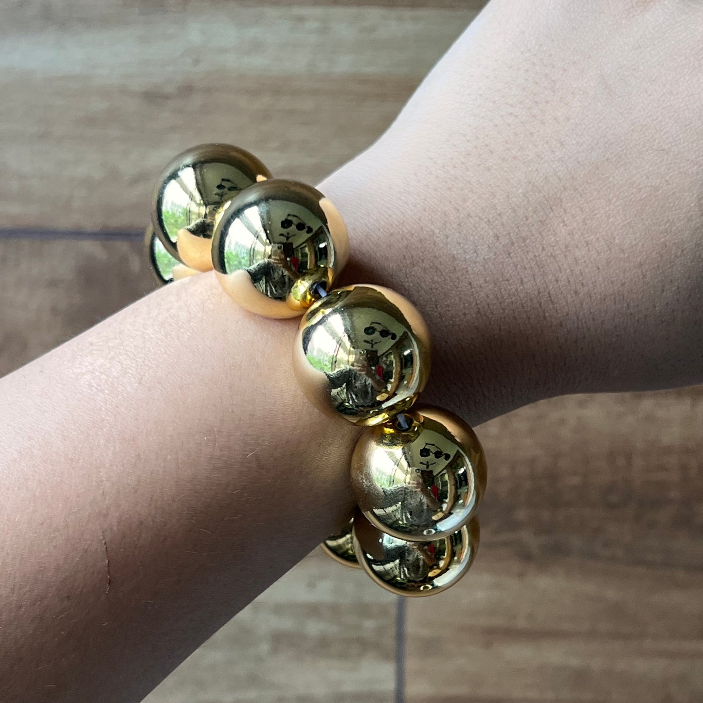Gold Glam Bracelet