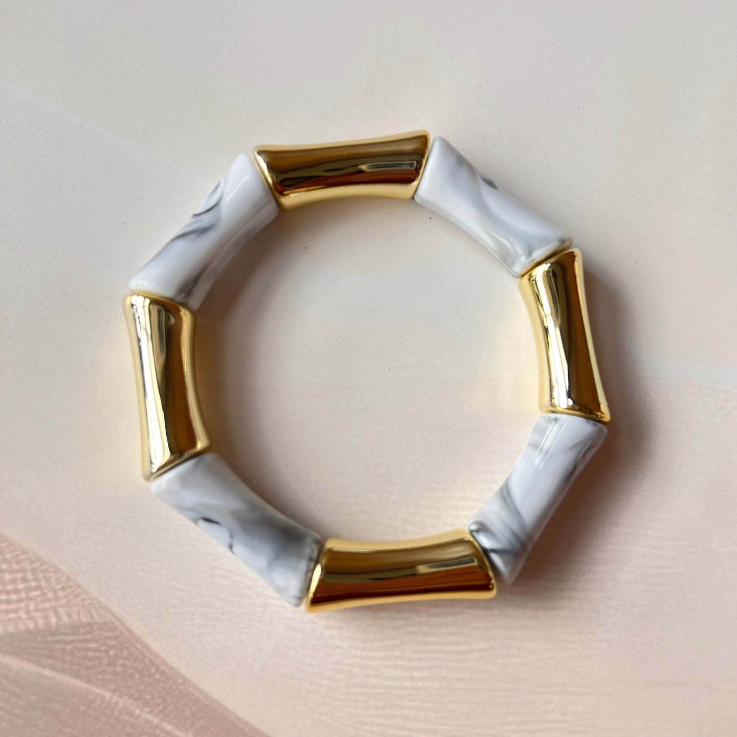 Bamboo Acrylic Bracelet