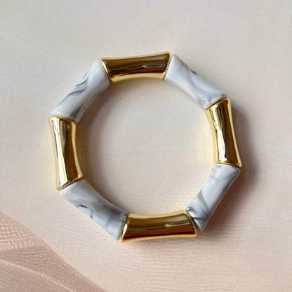 Bamboo Acrylic Bracelet