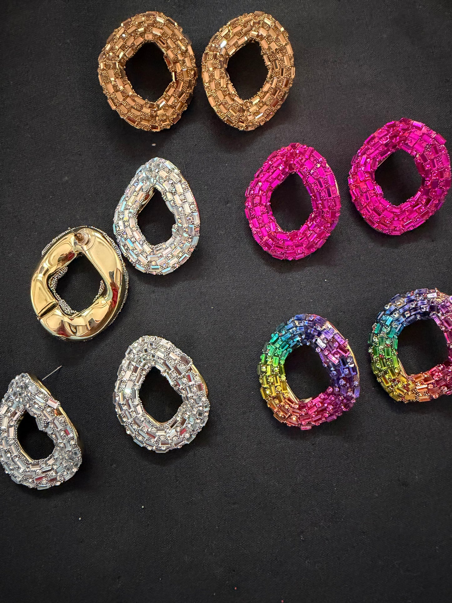 Kelly Rhinestone studs