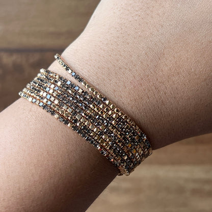 Golden Glam Shimmy Bracelets