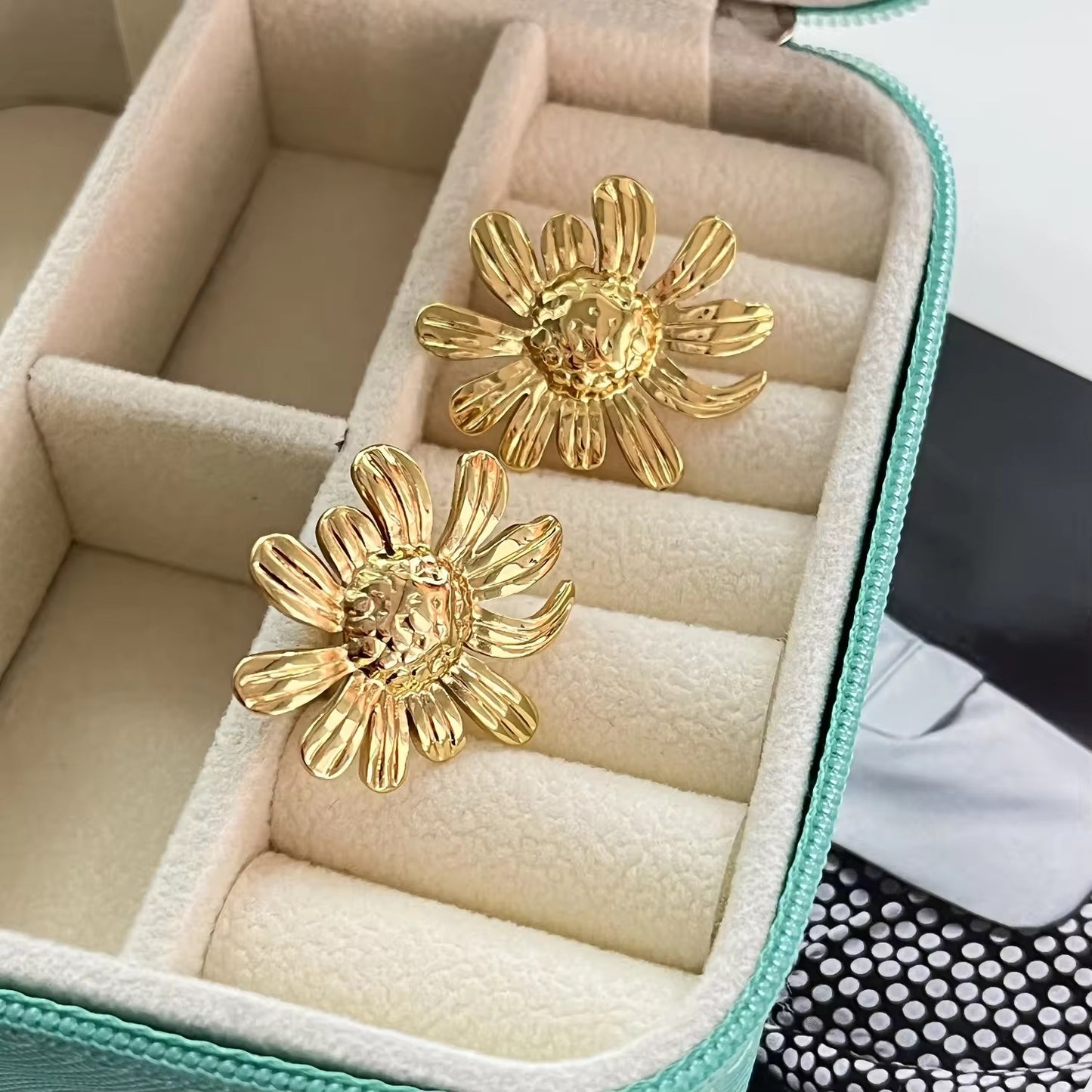 Sun Flower Earrings