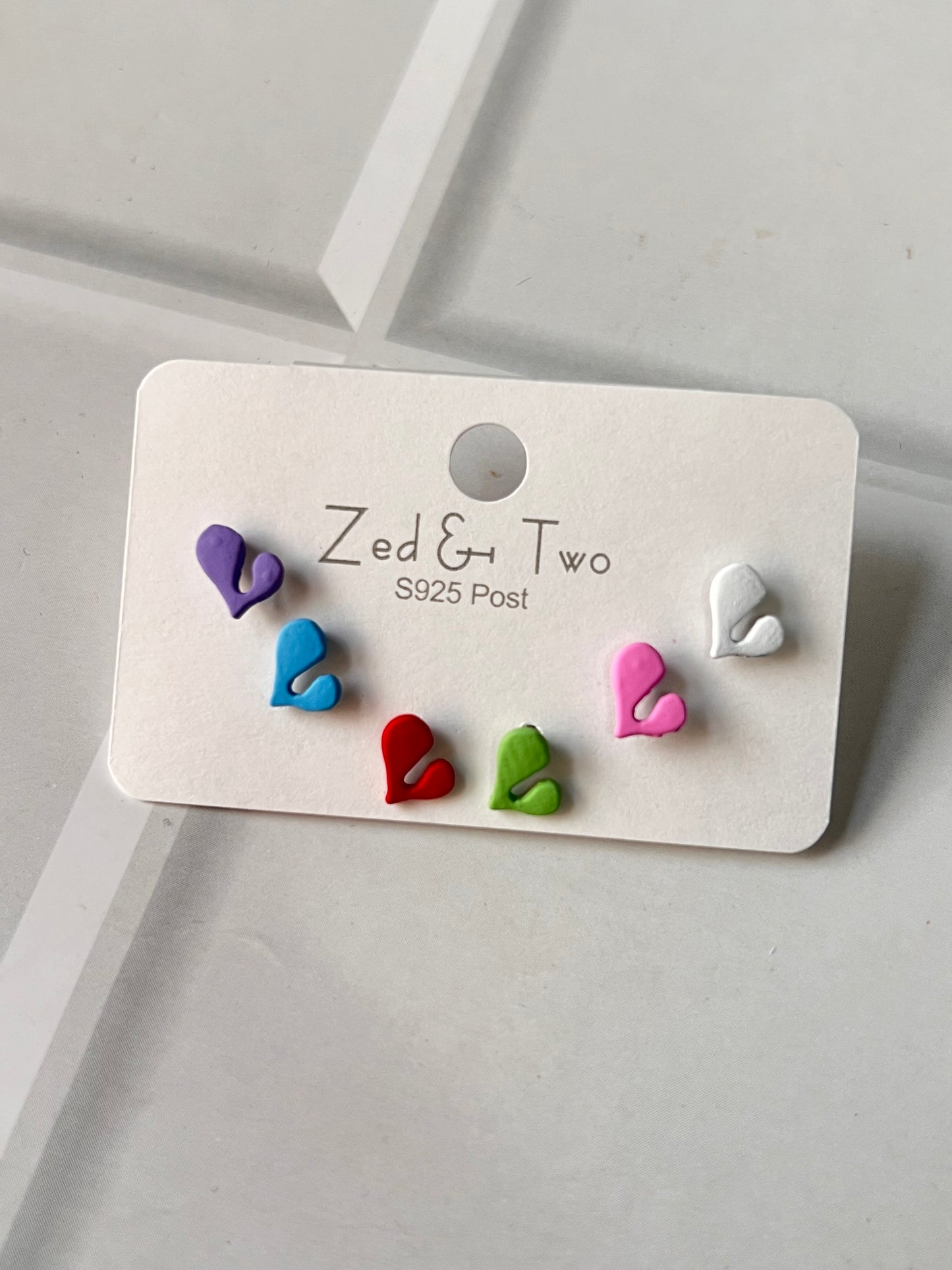 Mini Heart Earring Card