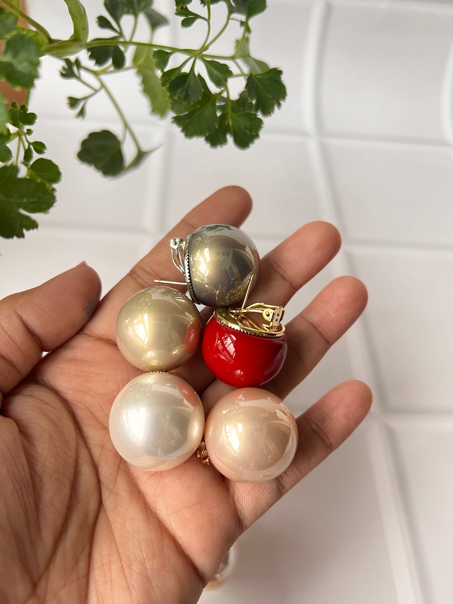 25mm Pearl Earrings