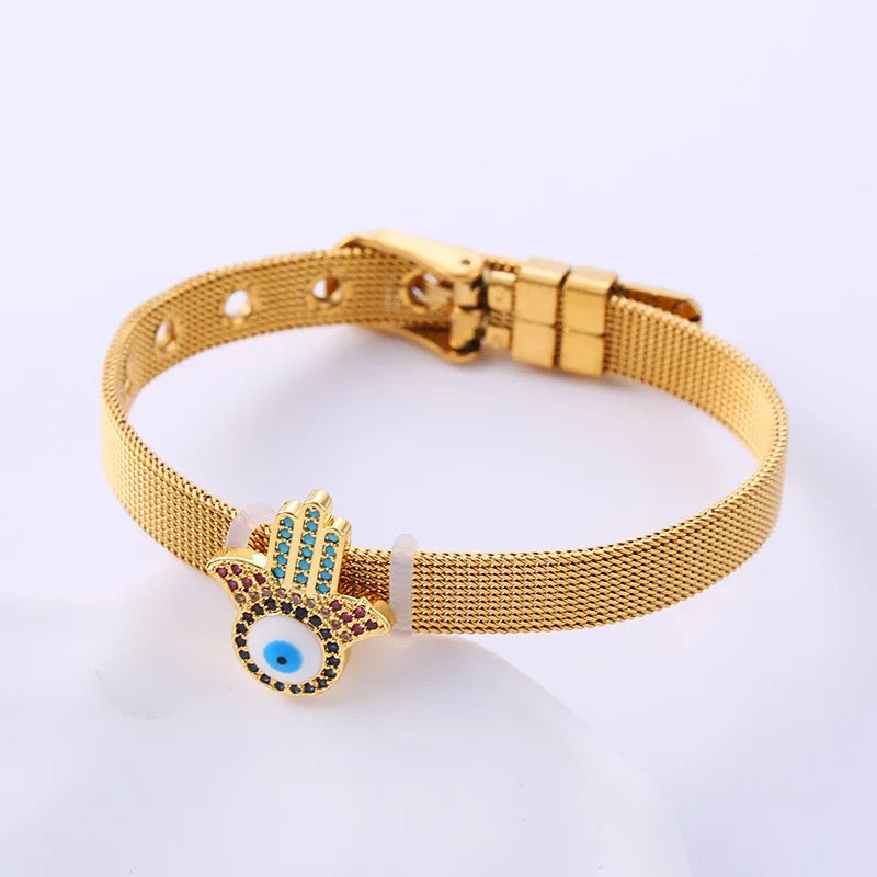 Hamsa Watch Belt Bracelet