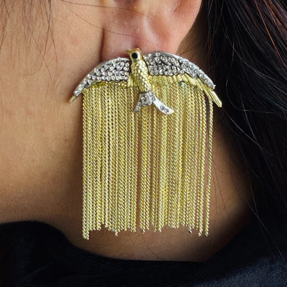 Tropical Bird Earrings