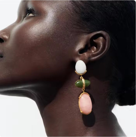 Pretty Peach Earrings