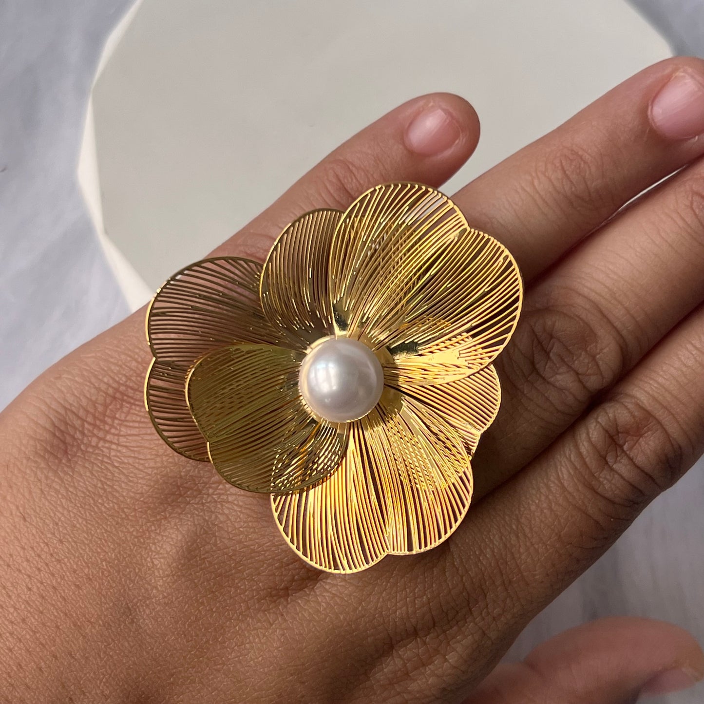 Fiesty Floral Ring