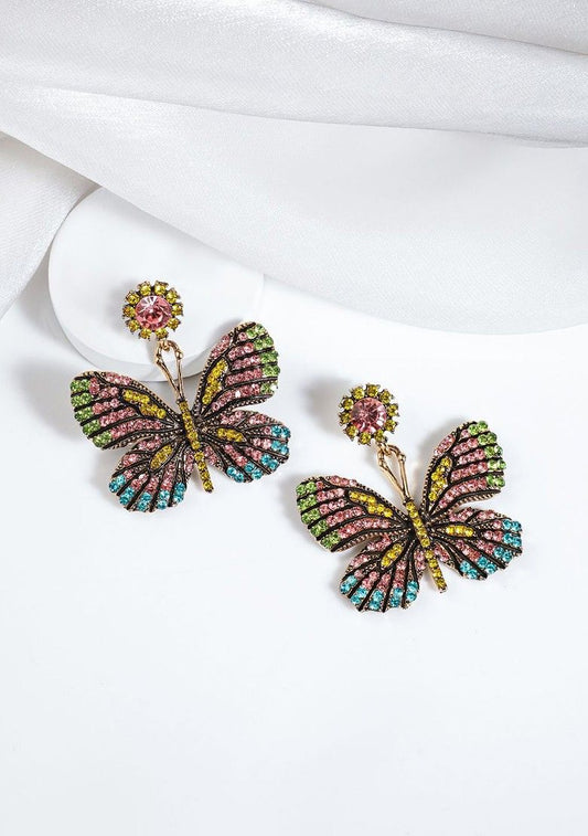 Butterfly Diamond Earrings
