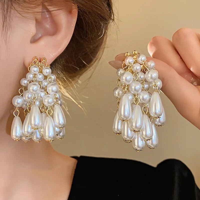 Pearl Bloom Earrings