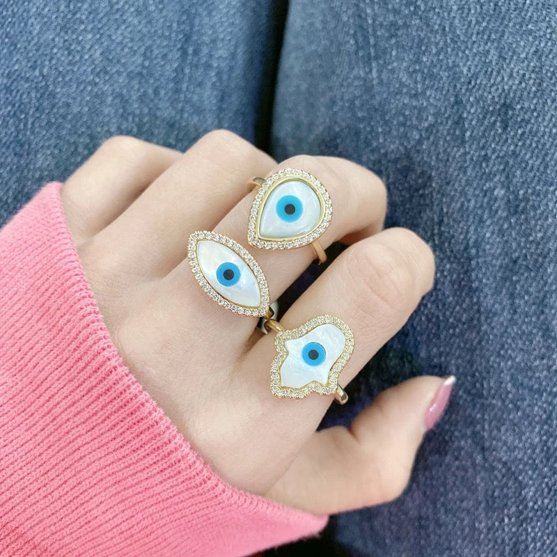 Alice Evil Eye Ring