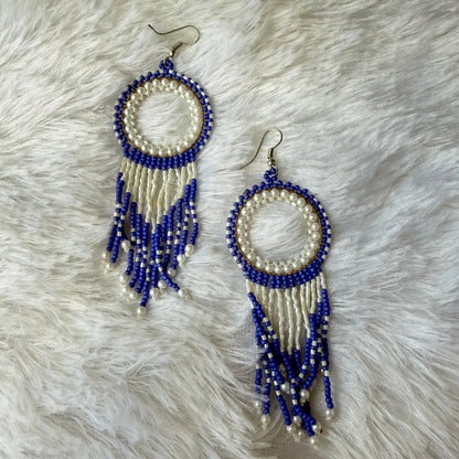 Purple Earrings