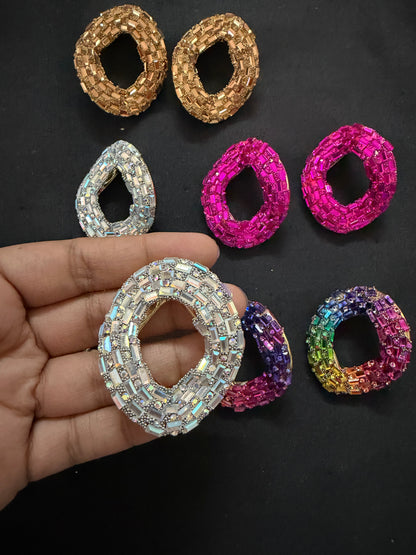 Kelly Rhinestone studs