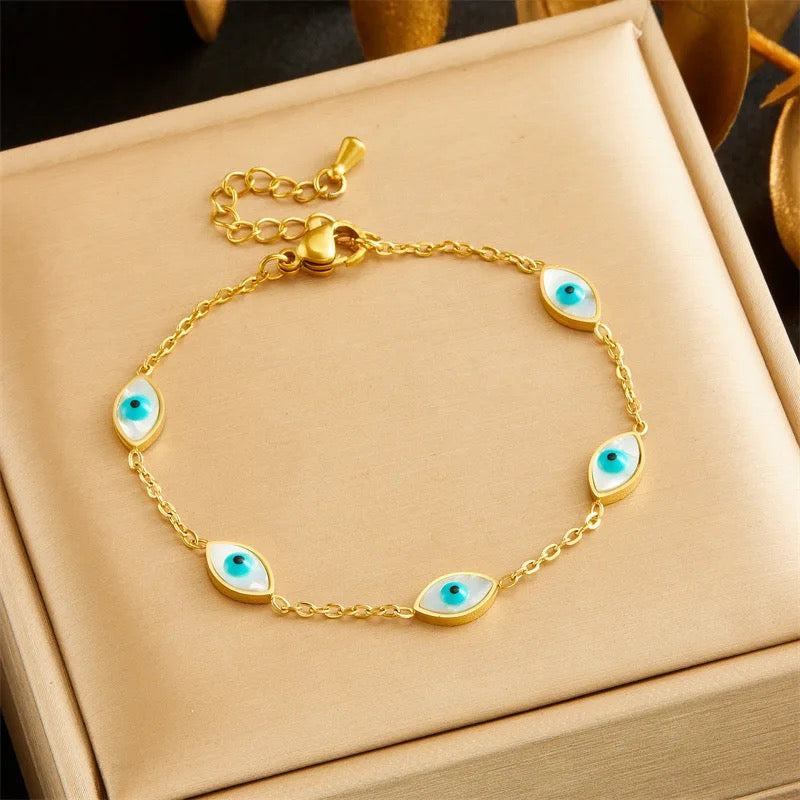 Evil Eye Tennis Bracelet