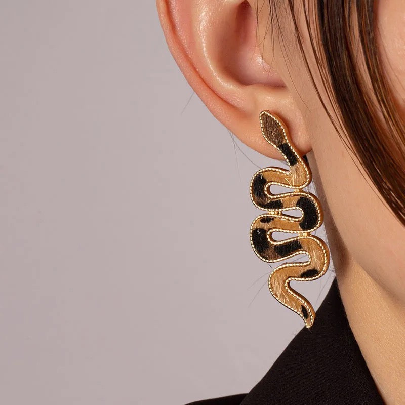 Snakeskin Earrings