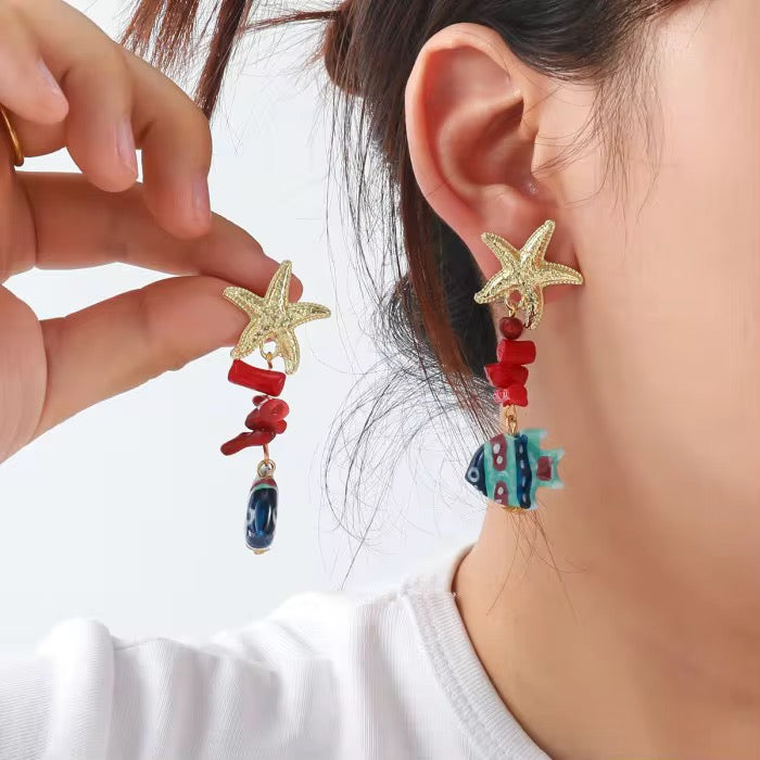 Fish Tale Earrings