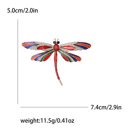 Aurora Dragonfly Brooch