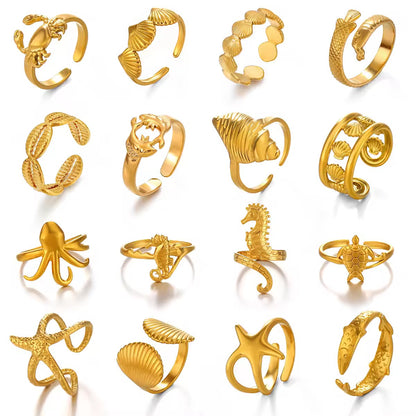 Beach Shell Ring