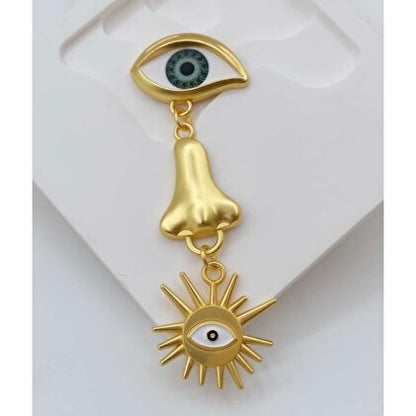 Neste Eye Brooch