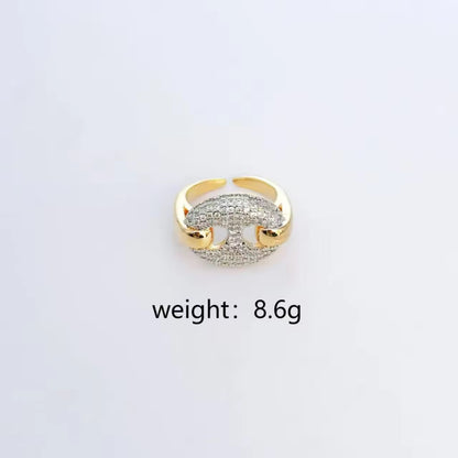 Cuban Diamond Ring
