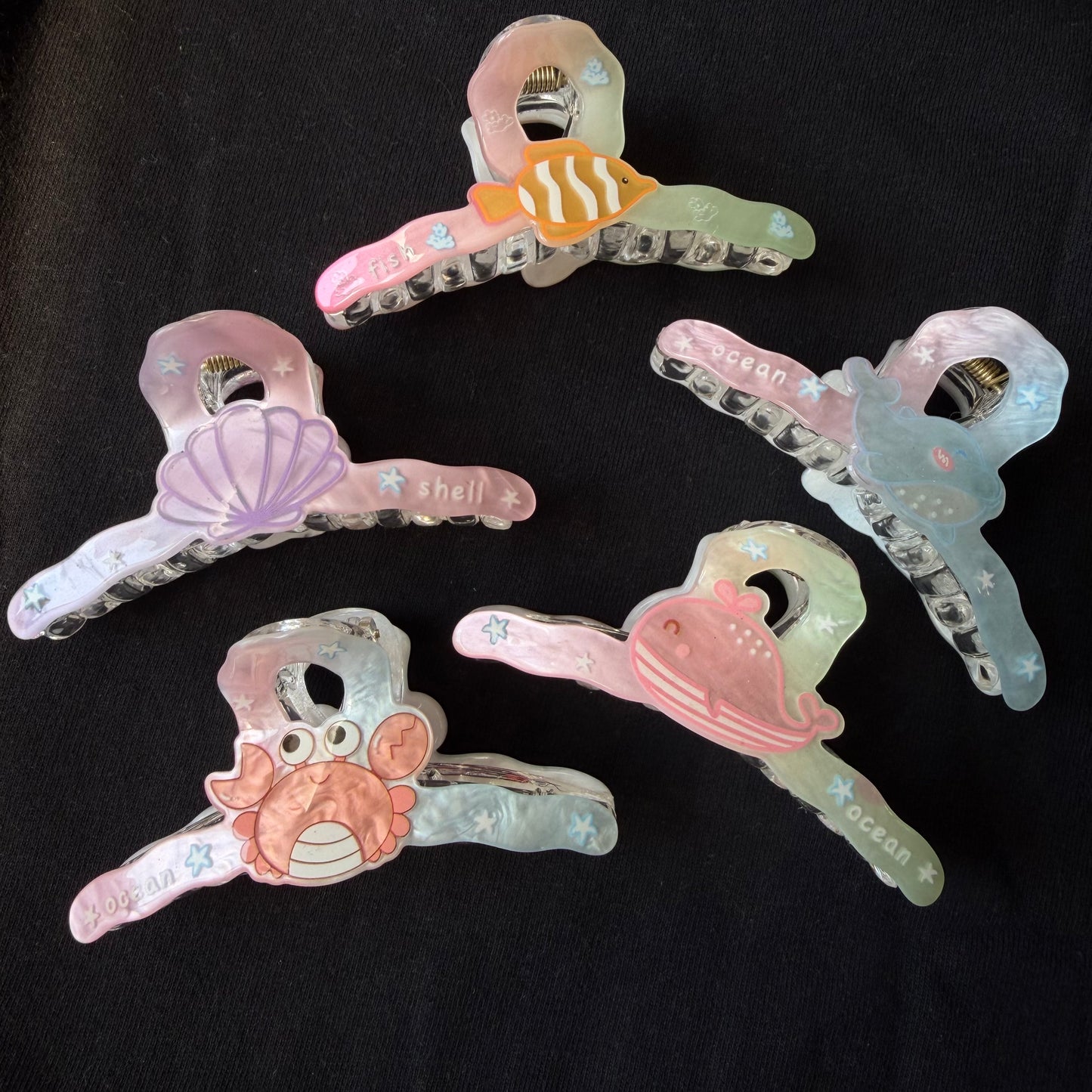 Ocean Love Claw Clip