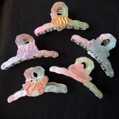 Ocean Love Claw Clip