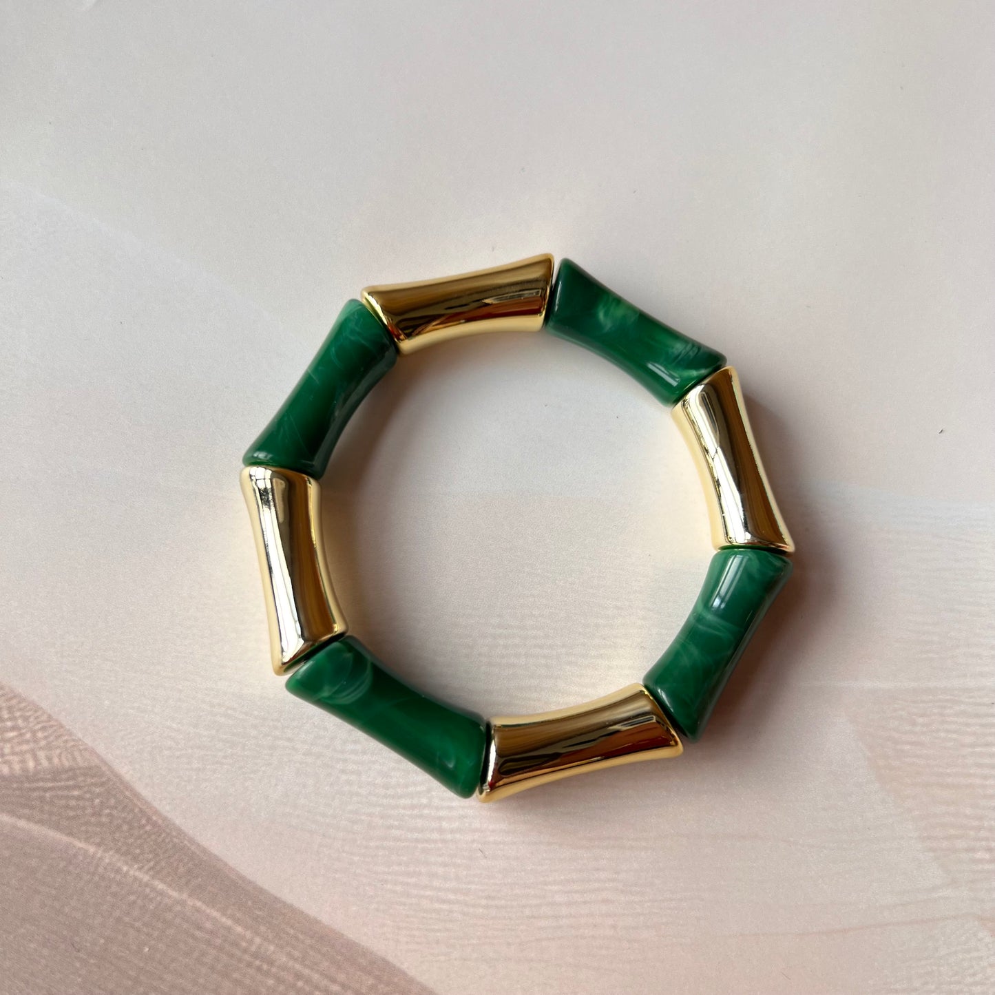 Bamboo Acrylic Bracelet