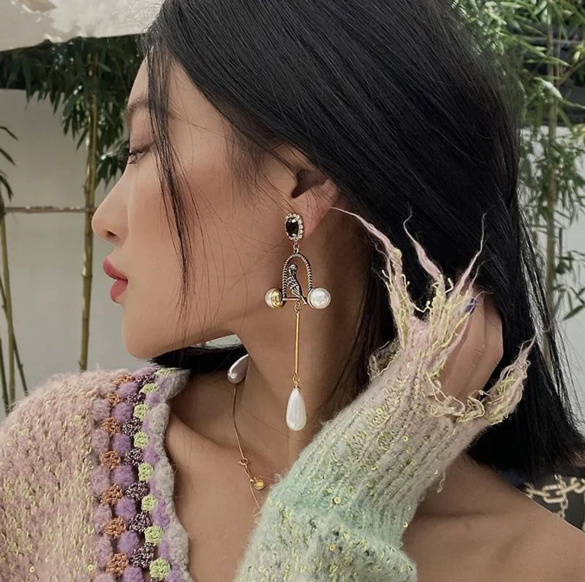 Vintage Bird Earrings