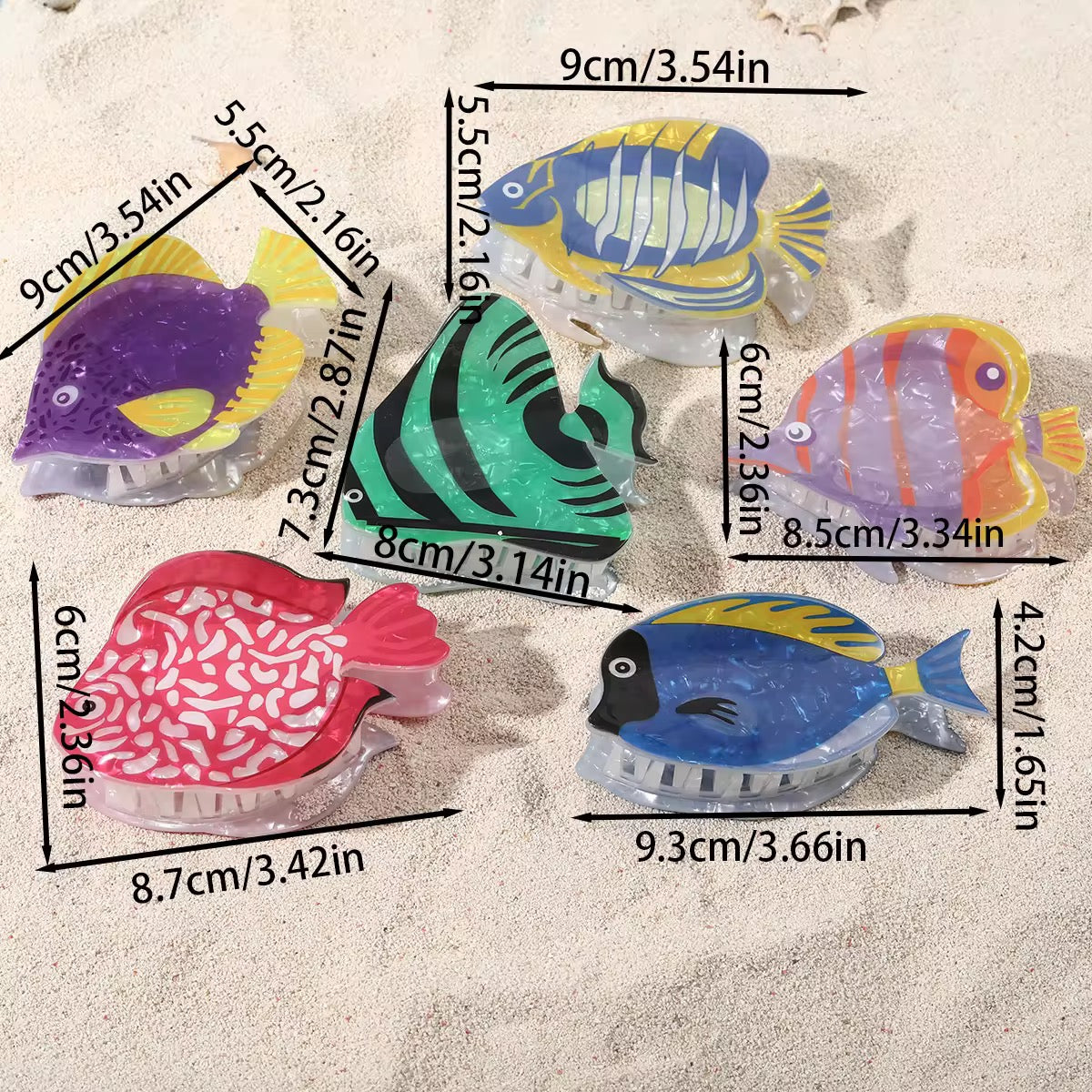 Fishy Claw Clip