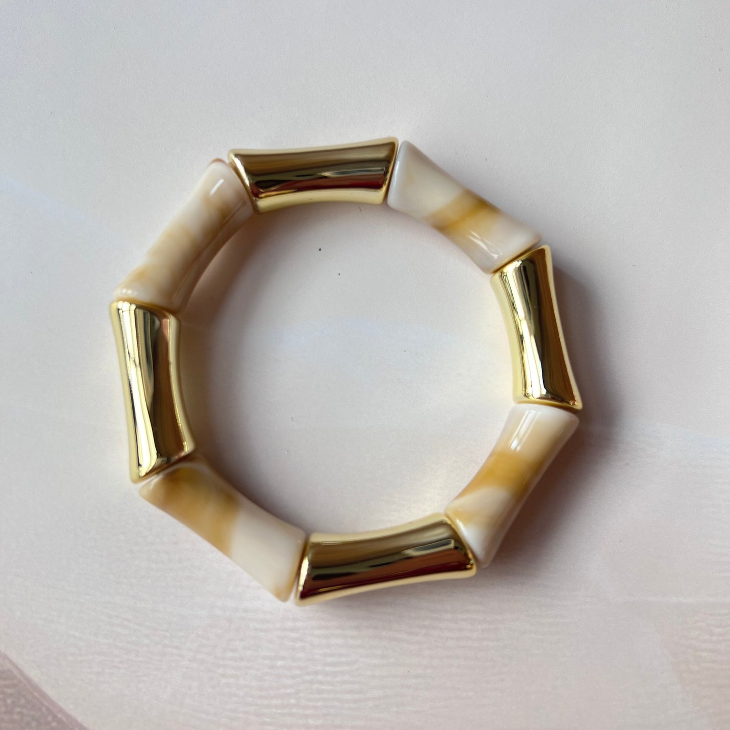 Bamboo Acrylic Bracelet