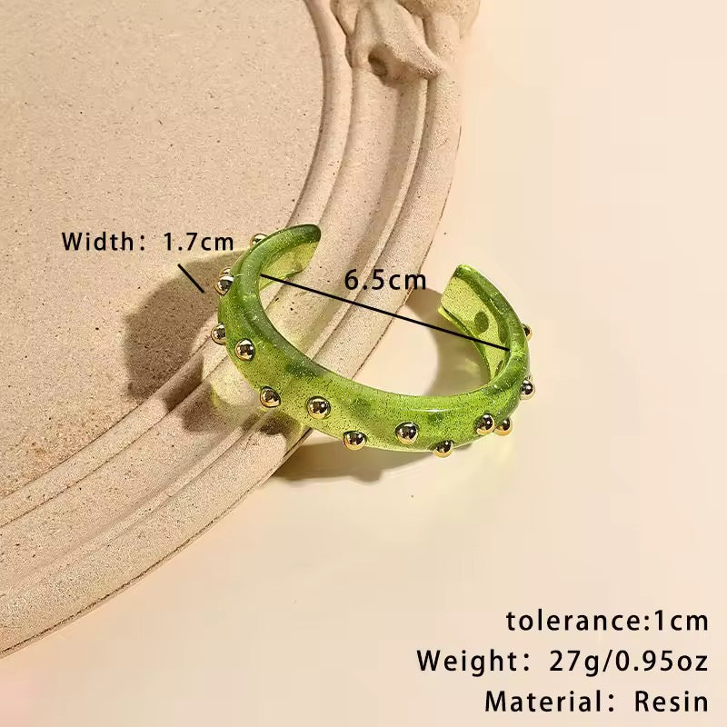 Katy Resin Cuff