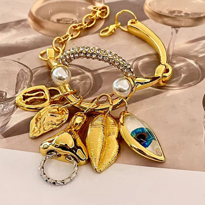 Cleo Charm Eye Bracelet