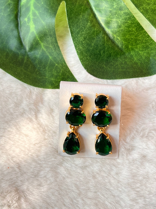 Green Masakali Earrings