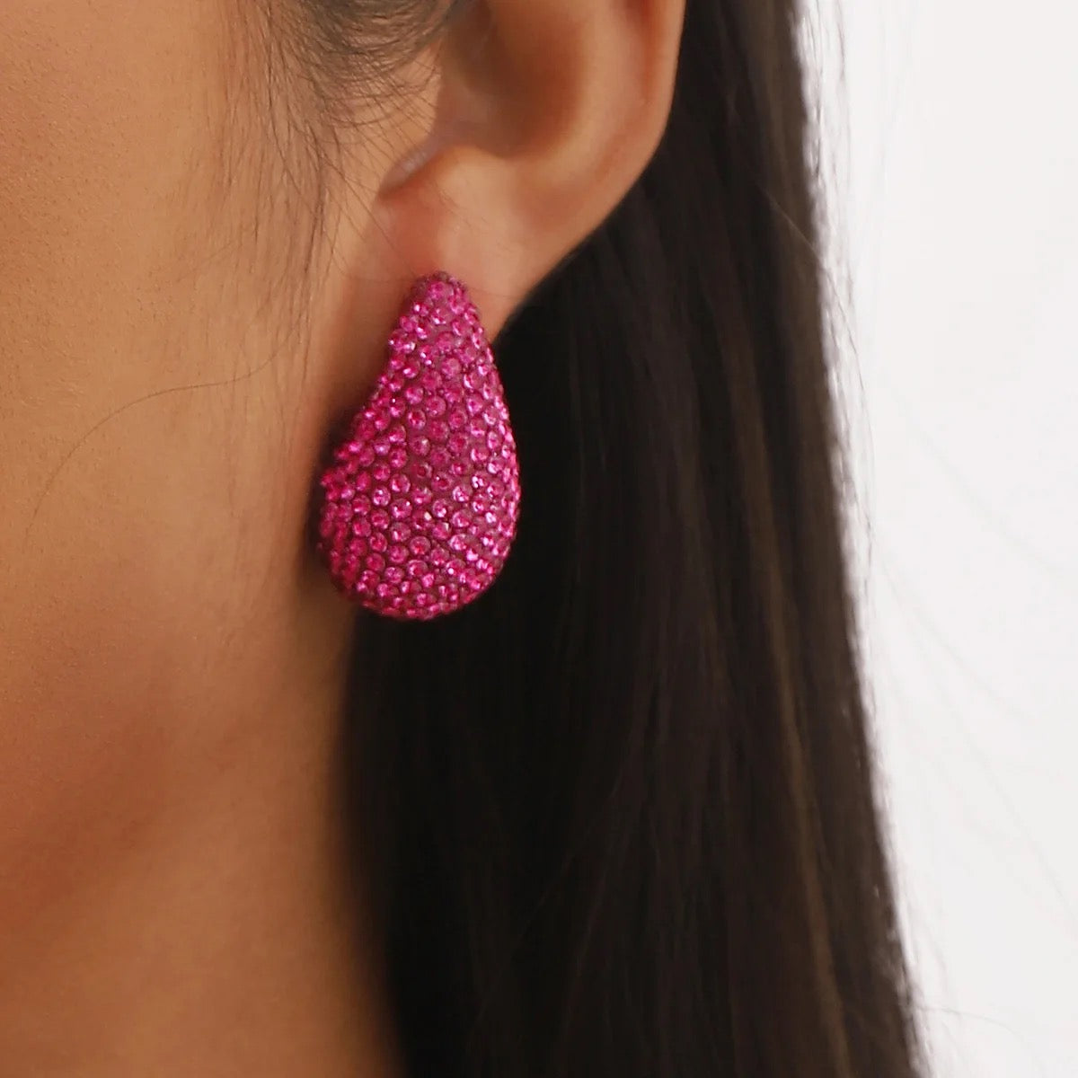 Diamond Drop Earrings