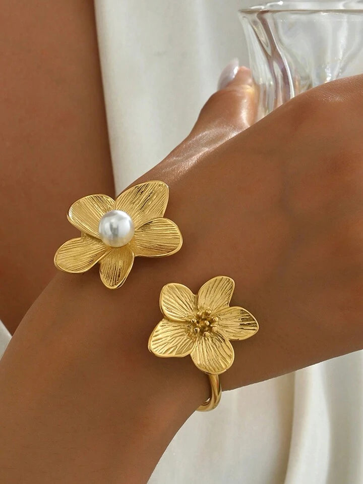 Duo Floral Cuff