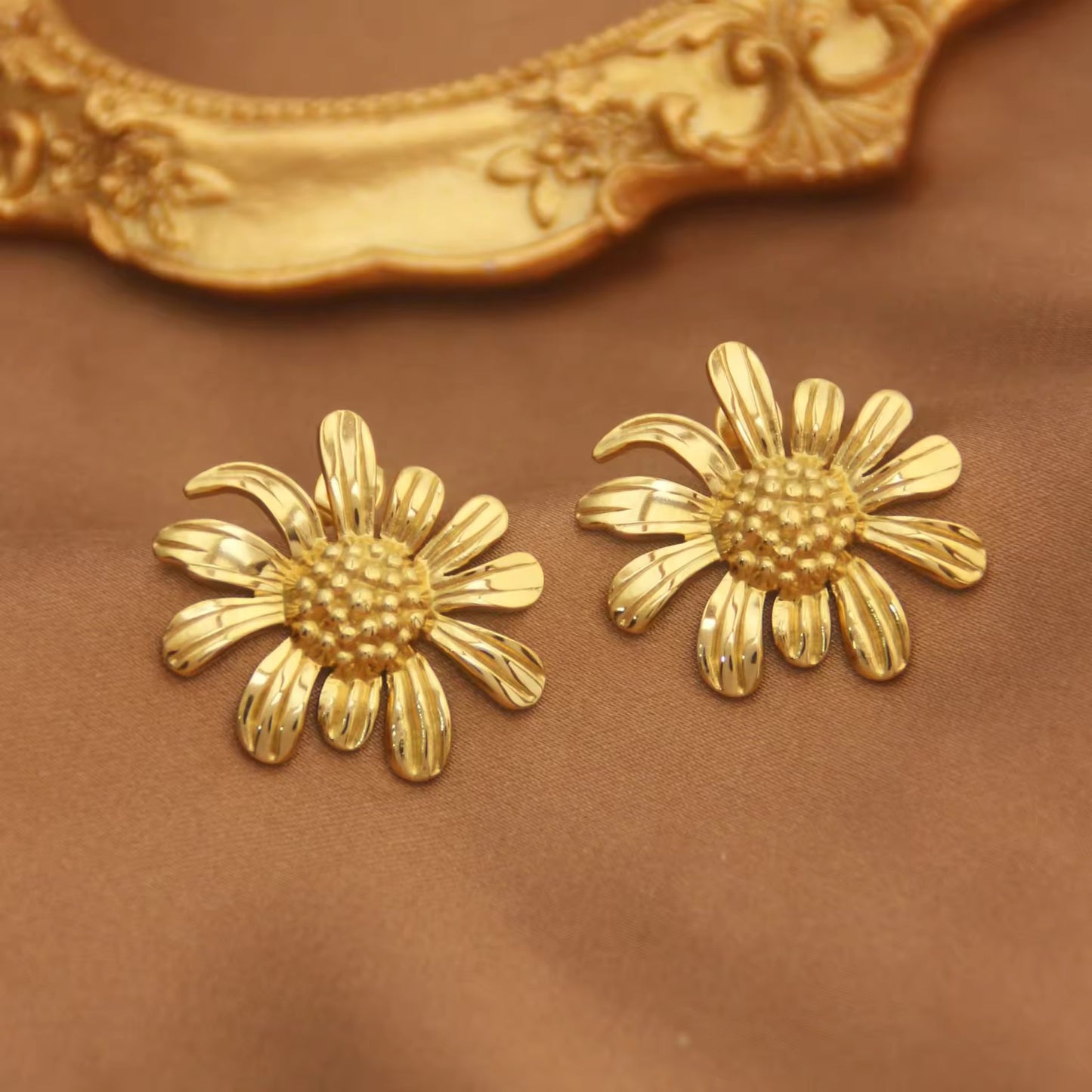 Sun Flower Earrings