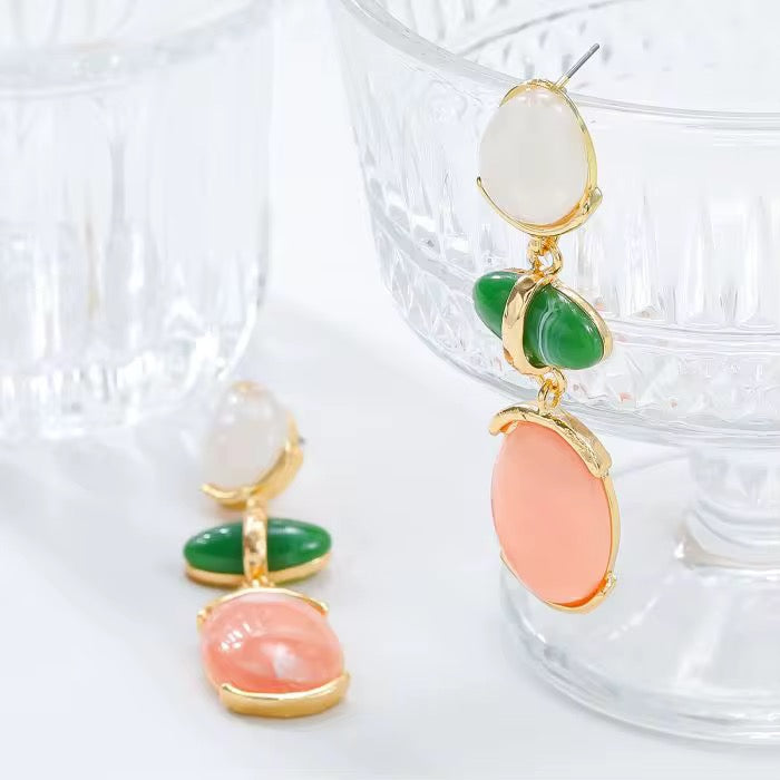 Pretty Peach Earrings