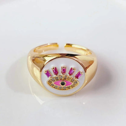 Evil Eye Pop Ring
